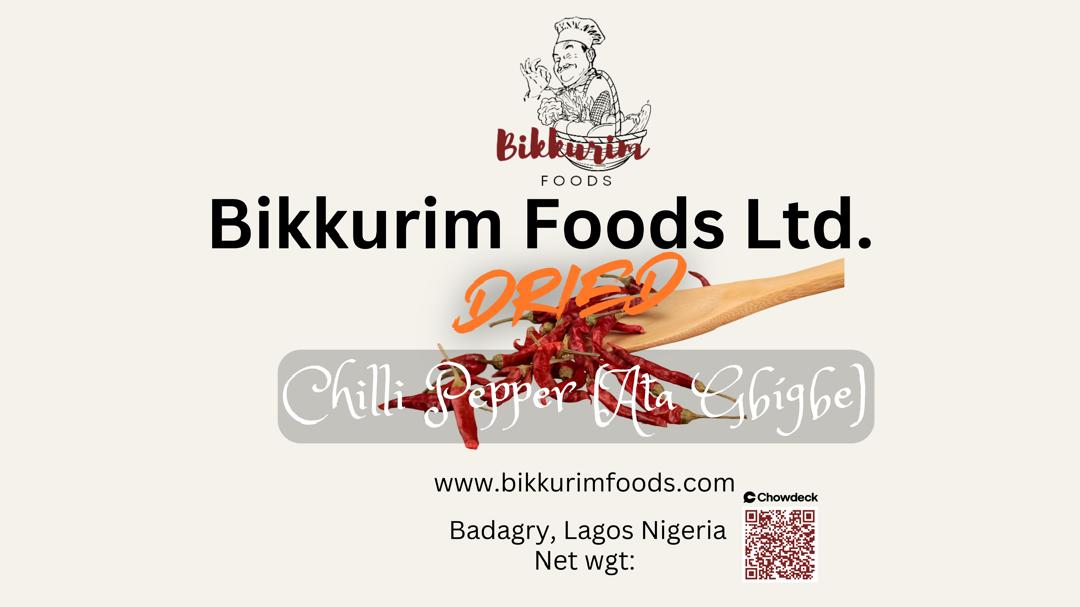 Chilli Pepper (Ata Gbigbe)
